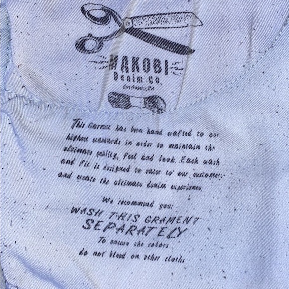 MAKOBI PRADO Biker Jeans - Picture 6 of 7